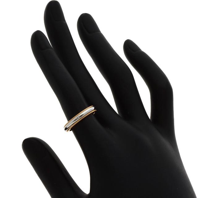ティファニー TIFFANY&Co. ミルグレイン リング・指輪 プラチナPT950 