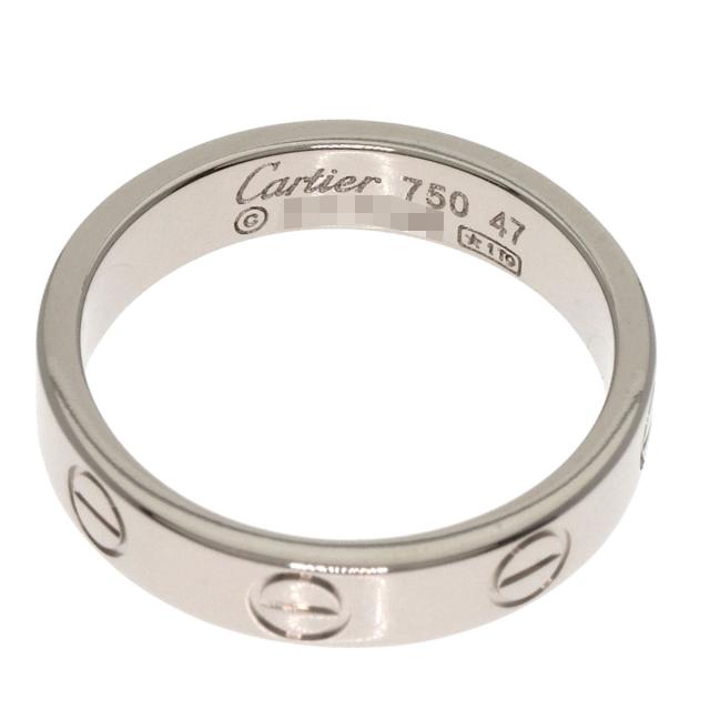 カルティエ CARTIER ミニ ラブリング #47 リング・指輪 K18