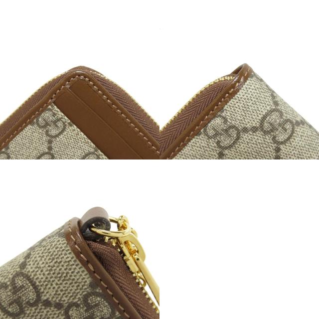 グッチ GUCCI 700691 GGスプリーム カードケース PVC レディース 中古_9