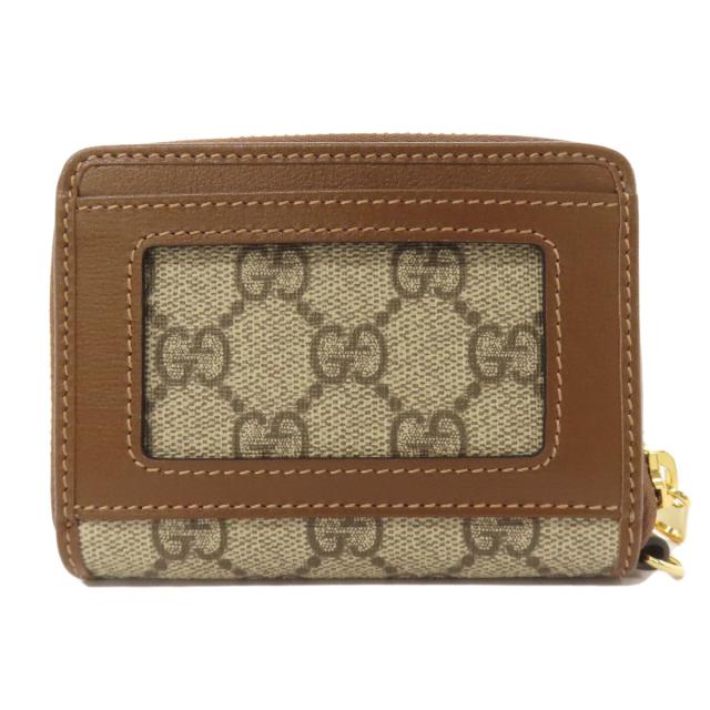 グッチ GUCCI 700691 GGスプリーム カードケース PVC レディース 中古_2