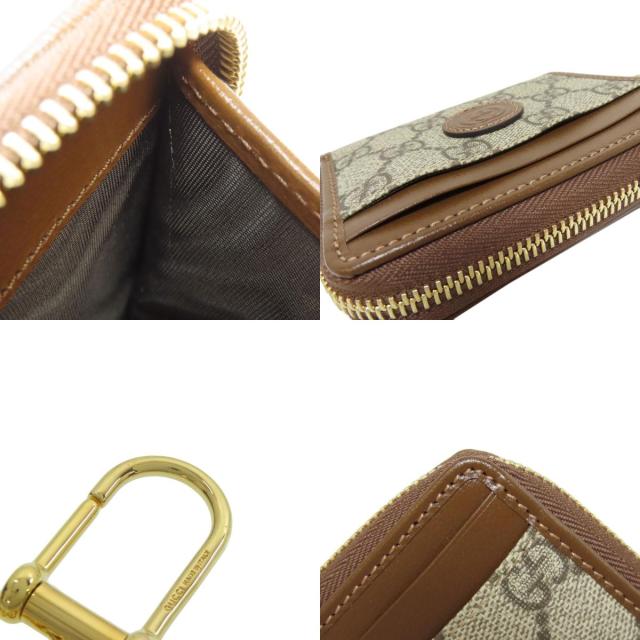 グッチ GUCCI 700691 GGスプリーム カードケース PVC レディース 中古_8