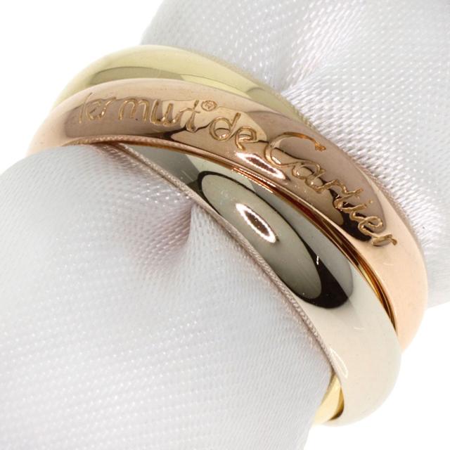カルティエ CARTIER トリニティ #49 リング・指輪 K18イエローゴールド