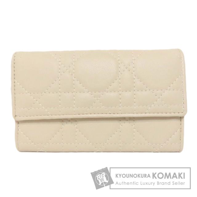 クリスチャンディオール CHRISTIAN DIOR  カナージュ  キーケース カーフ レディース  中古