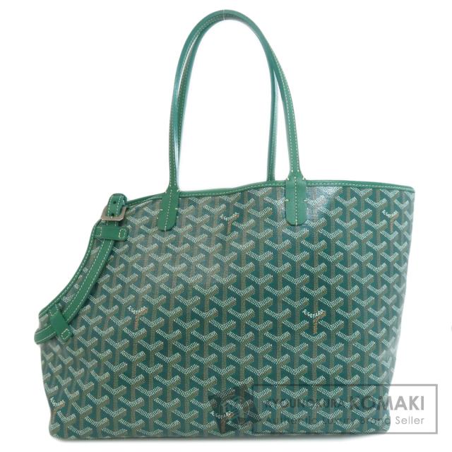 ゴヤール GOYARD  シアン・グリ  トートバッグ コーティングキャンバス レディース  中古