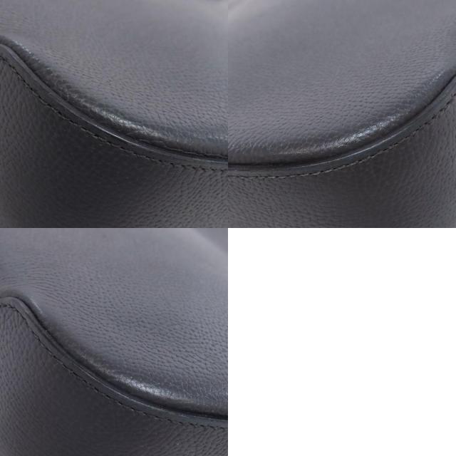 デルヴォー DELVAUX シンプルデザイン ハンドバッグ カーフ レディース 中古_9