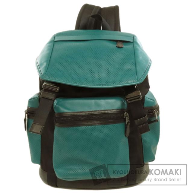 コーチ COACH F57477  パーフォレイテッド パンチング  リュック・デイパック レザー 中古