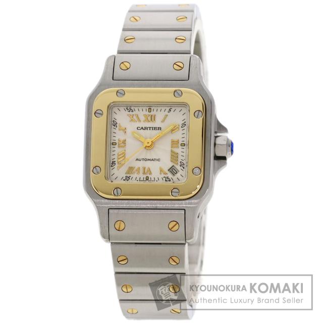 カルティエ CARTIER W20045C4  サントスガルベSM 20周年記念モデル  腕時計 ステンレススチール 中古