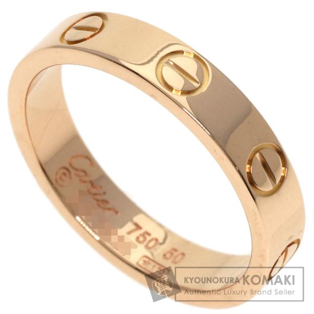 カルティエ CARTIER ミニラブリング #50 リング・指輪 K18ピンク 