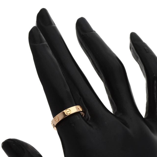 カルティエ CARTIER ミニラブリング #50 リング・指輪 K18ピンク 