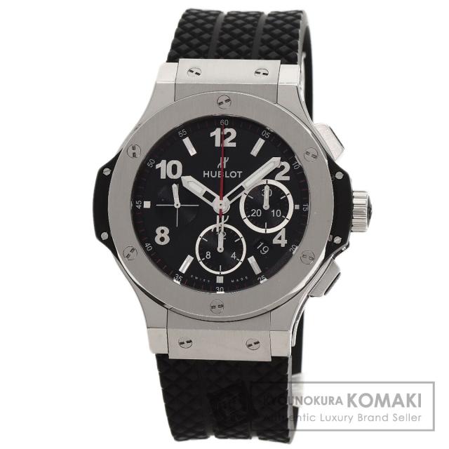 ウブロ HUBLOT 301.SX.130.RX  ビッグバン スチール  腕時計 ステンレススチール ラバー   メンズ 中古