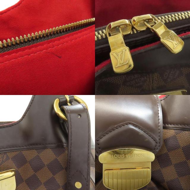 ルイヴィトン LOUIS VUITTON N41542 システィナGM トートバッグ ダミエキャンバス レディース 中古_6
