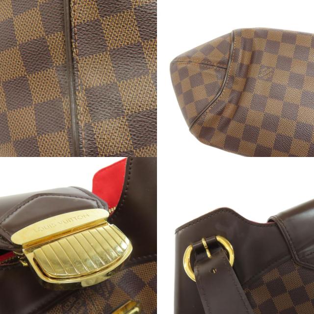 ルイヴィトン LOUIS VUITTON N41542 システィナGM トートバッグ ダミエキャンバス レディース 中古_7