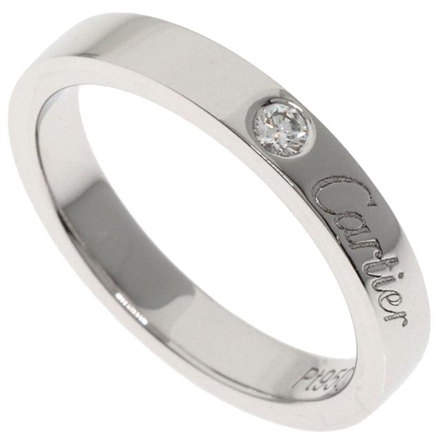 カルティエ Cドゥカルティエ 1Pダイヤ リング リング・指輪 カルティエ