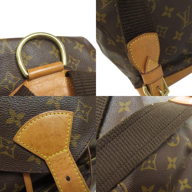 ルイヴィトン LOUIS VUITTON M51135 モンスリGM リュック・デイパック モノグラムキャンバス 中古_8
