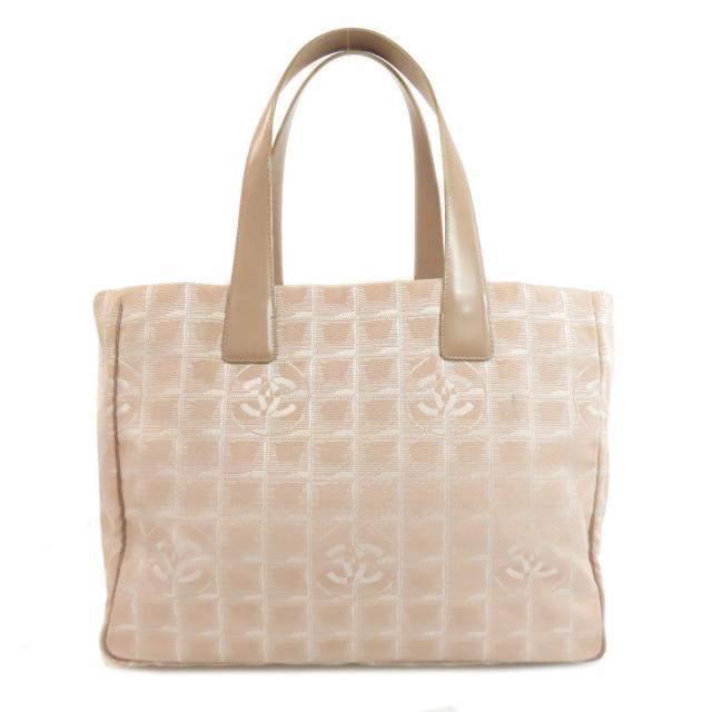 シャネル CHANEL  ニュートラベルラインMM  トートバッグ ナイロンジャガード レディース  中古_2