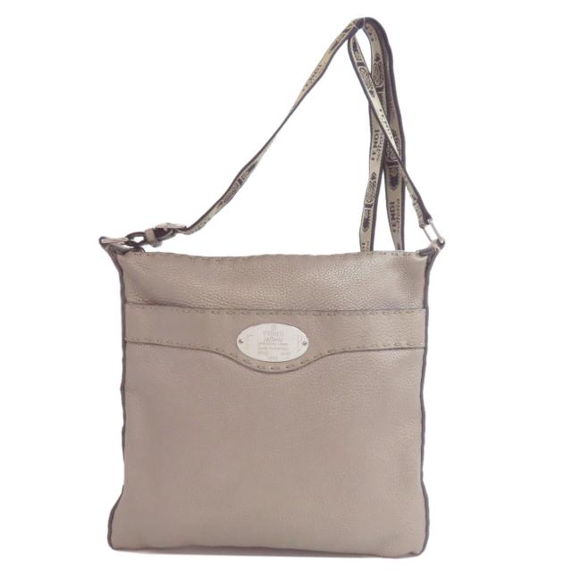 フェンディ FENDI セレリア ショルダーバッグ カーフ レディース 中古