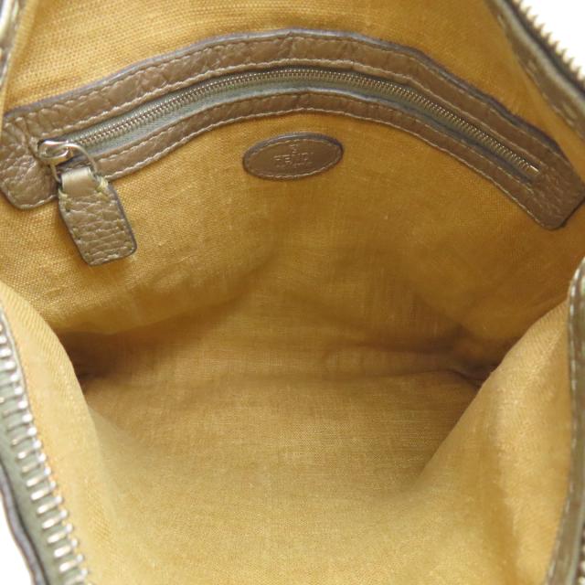 フェンディ FENDI セレリア ショルダーバッグ カーフ レディース 中古