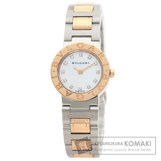 ブルガリ BVLGARI BBP23SG ブルガリブルガリ 12P ダイヤモンド 腕時計 ステンレススチール 中古 218,920円