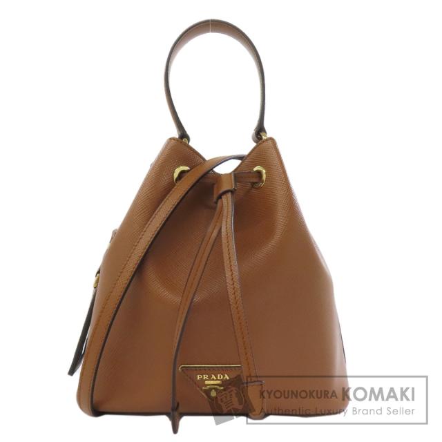 プラダ PRADA 1BE032  ロゴ金具 2WAY  ハンドバッグ PVC レディース  中古
