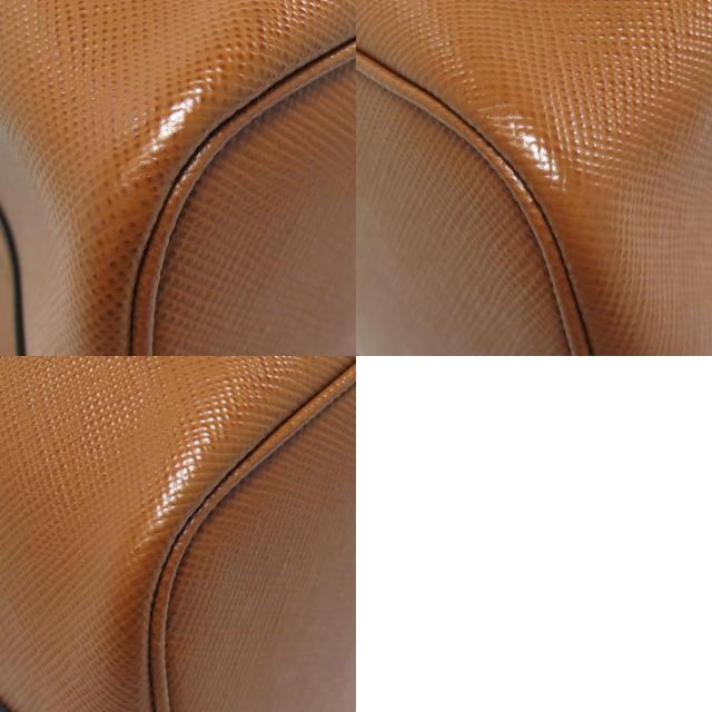 プラダ PRADA 1BE032 ロゴ金具 2WAY ハンドバッグ PVC レディース 中古