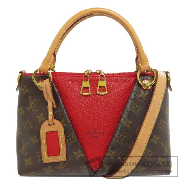 ルイヴィトン LOUIS VUITTON M43966  Vトート BB  ハンドバッグ モノグラムキャンバス レディース 中古