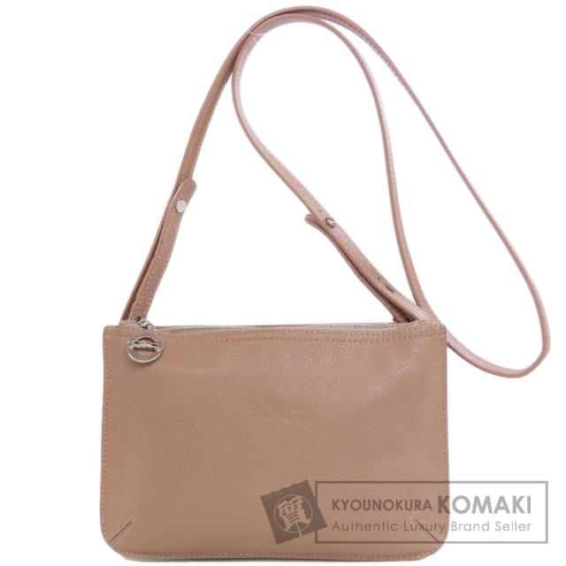 ロンシャン Longchamp  ロゴ  ショルダーバッグ レザー レディース  中古