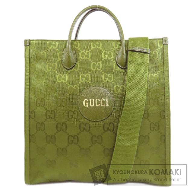 グッチ GUCCI 696043  オフザグリッド 2WAY  トートバッグ ナイロン素材 レディース  中古