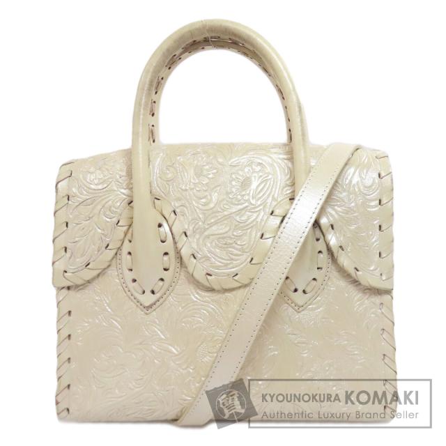 セレクトバッグ SELECT BAG  グレースコンチネンタル カービングトライブス 2WAY  中古