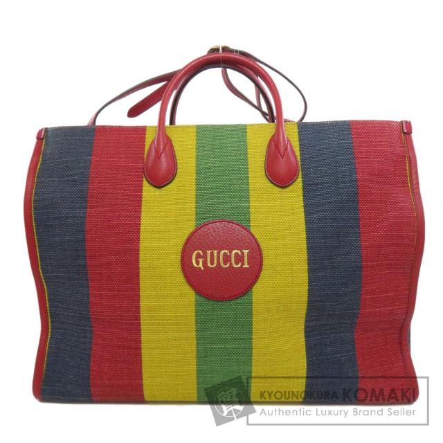 グッチ GUCCI 630358  バイアデラ 2WAY  ハンドバッグ キャンバス レディース  中古