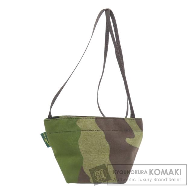 エルベ・シャプリエ Herve Chapelier  カモフラージュ柄 ミニショルダー  ショルダーバッグ 中古