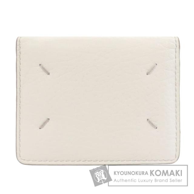 メゾン・マルジェラ MaisonMargiela  ロゴ  カードケース レザー レディース  中古