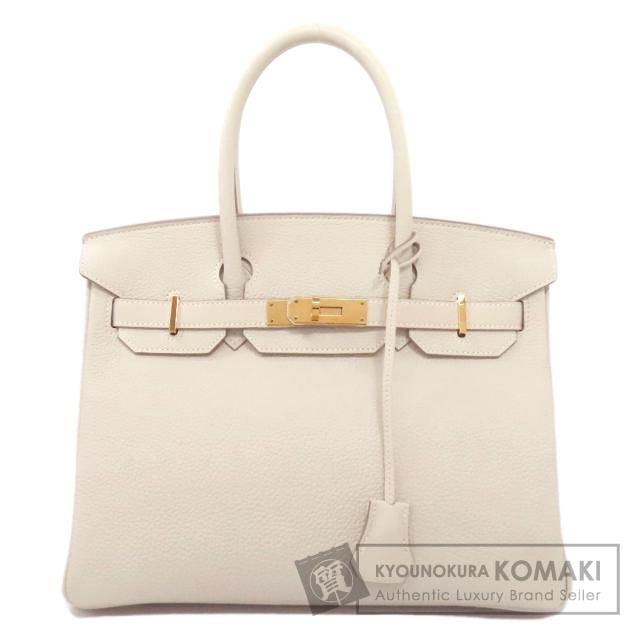 エルメス HERMES  バーキン30 ナタ ゴールド金具  ハンドバッグ トリヨン レディース  中古