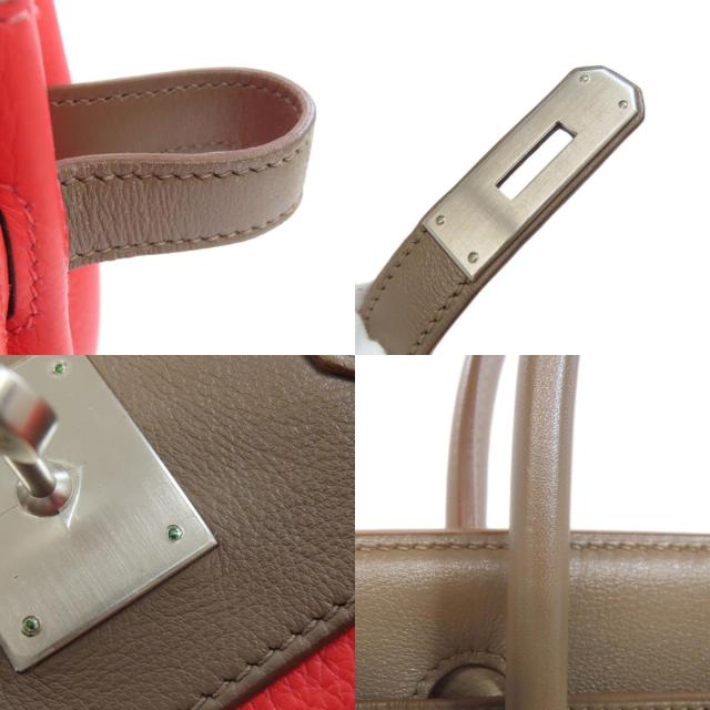 エルメス HERMES  バーキン30 カザック シルバー金具  ハンドバッグ トリヨン レディース  中古_8