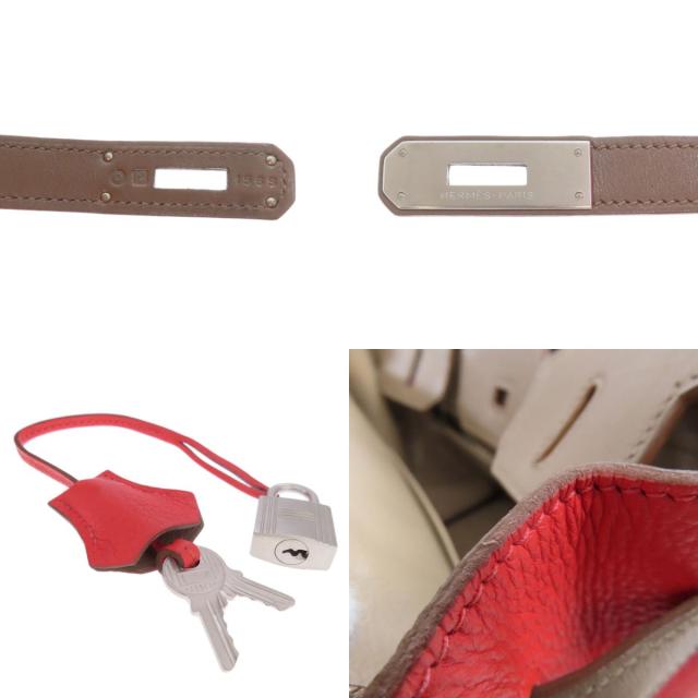 エルメス HERMES  バーキン30 カザック シルバー金具  ハンドバッグ トリヨン レディース  中古_7