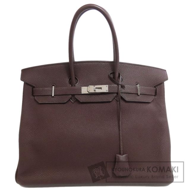 エルメス HERMES  バーキン35 シルバー金具  ハンドバッグ トリヨン レディース  中古