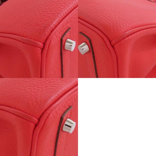 エルメス HERMES  バーキン30 ローズジャイプール シルバー金具  ハンドバッグ 中古_9