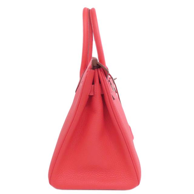 エルメス HERMES  バーキン30 ローズジャイプール シルバー金具  ハンドバッグ 中古_3