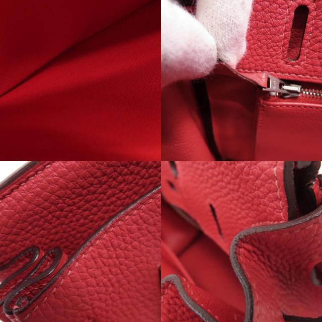 エルメス HERMES  バーキン25 ローズジャイプール シルバー金具  ハンドバッグ トリヨン 中古_5