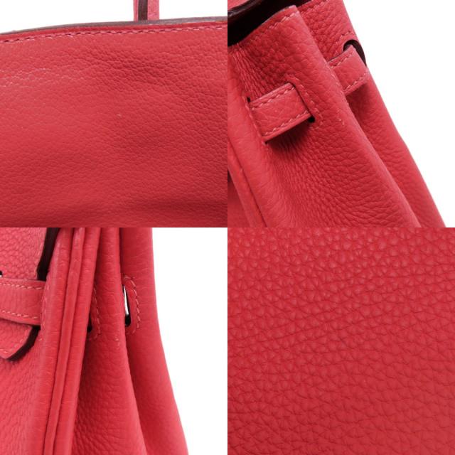 エルメス HERMES  バーキン25 ローズジャイプール シルバー金具  ハンドバッグ トリヨン 中古_6