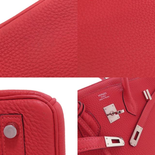 エルメス HERMES  バーキン25 ローズジャイプール シルバー金具  ハンドバッグ トリヨン 中古_7