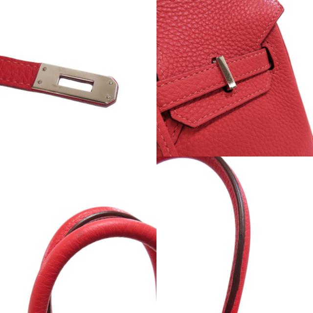 エルメス HERMES  バーキン25 ローズジャイプール シルバー金具  ハンドバッグ トリヨン 中古_8