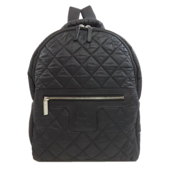シャネル CHANEL  コココクーン シルバー金具  リュック・デイパック ナイロン素材 中古_1