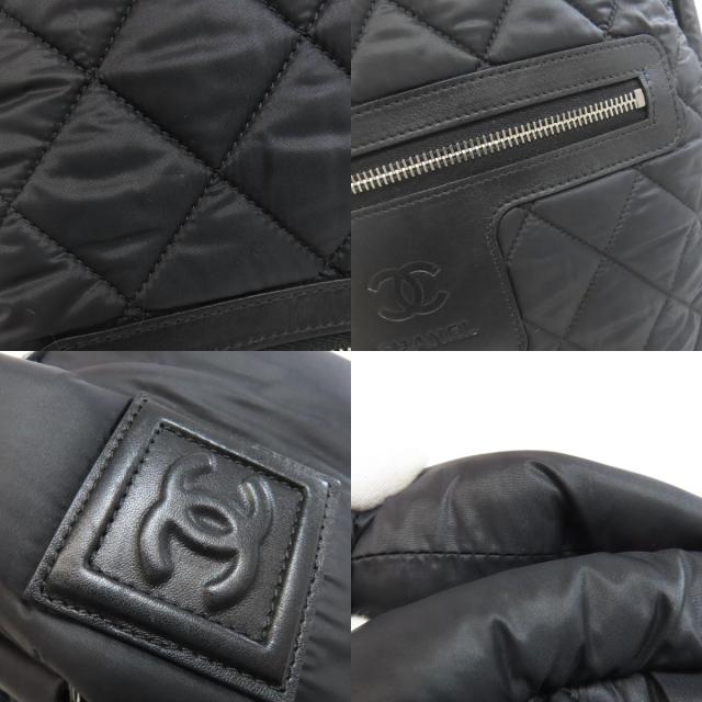 シャネル CHANEL  コココクーン シルバー金具  リュック・デイパック ナイロン素材 中古_7