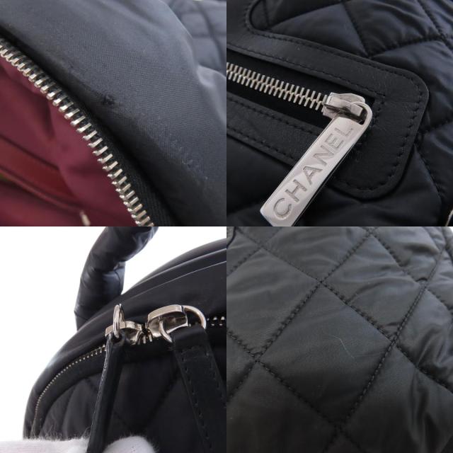 シャネル CHANEL  コココクーン シルバー金具  リュック・デイパック ナイロン素材 中古_6