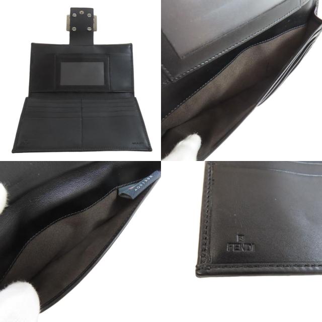 フェンディ FENDI ズッキーノ 長財布（小銭入れあり） キャンバス