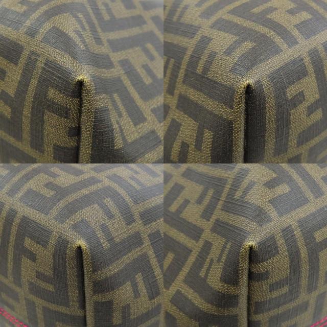フェンディ FENDI ズッカ柄 トートバッグ レザー レディース 中古_9