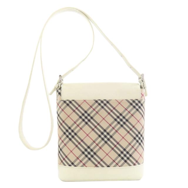 バーバリー BURBERRY ノバチェック ショルダーバッグ レザー