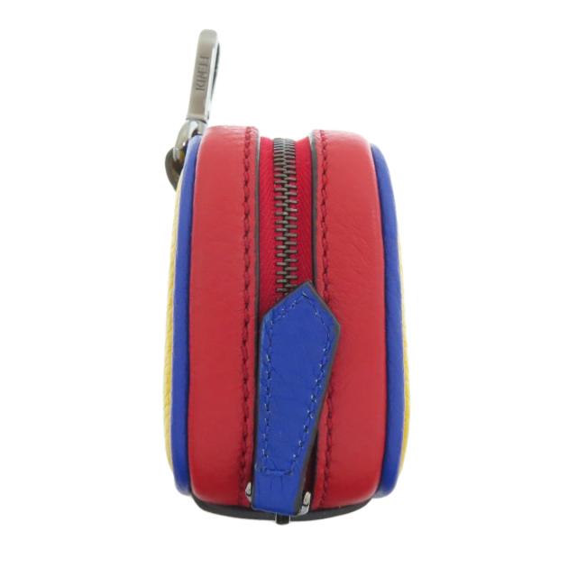 FENDI ポーチ ズッカ ナイロンキャンバス ブラウン FENDI フェンディ