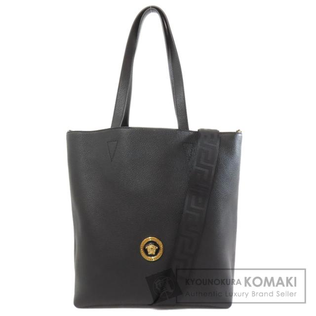 ヴェルサーチ VERSACE  メデューサ 2WAY  トートバッグ カーフ レディース  中古