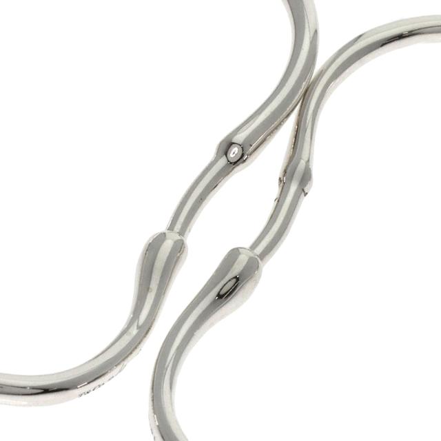 ティファニー TIFFANY&Co. オープンハート フープ ピアス シルバー